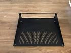 120292v Amerimax Global Two Space Vented Relay Rack Mount Steel Shelf