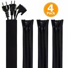 43222-4994 Bestfy Cable Management Sleeve Cord Organizer System Inch Flexible Ca