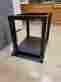 4postrack12 Startech Adjustable 4 Post Open Frame Server Rack Black