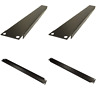 840749126933 Blank Metal Rack Panel Space Black Free Shipping