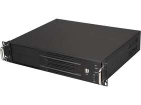 Rm-2u200h608 Athena Power Black Aluminum / Steel 2u Rackmount Server Case 600w