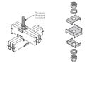 Ed1241-73g23 B0091461 Suspending Crossover Framing Clip Kit