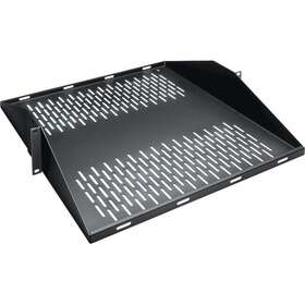 Rmts08 Black Box Innovations 19 Inch Steel Vented Center-weight Rack Shelf -