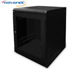 Cbtf-wm9u-sw Wavenet Wall Mount Av Rack Cabinet Plixiglass Front Fan For