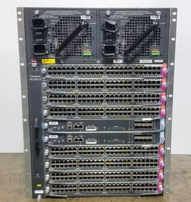 Ws-x4748-12x48u Cisco 4510r E Catalyst Chassis With 8x And 2x Ws-x45-sup8-e