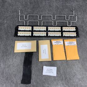 760180069 Commscope Universal Cat6 Distribution Panel 2u 48 Port Black