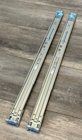 Dell 0w81wcd 1u Adjustable A7 Sliding Ready Rail Kit For Poweredge Server
