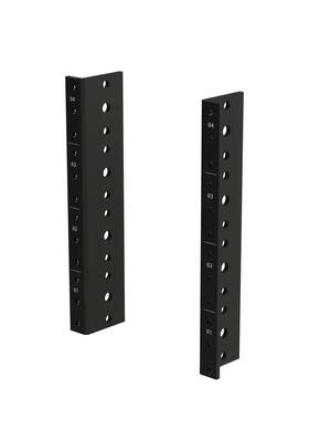 Gator Cases Gbgrwrkrl06u Rackworks Rack Rail 2 Sets Of Two For 6ru Rackmount Cases