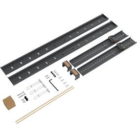 H803bg Heckler Design Mounting Rail Kit For Display Wall Mount Black Gray
