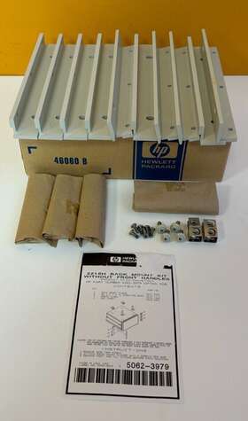 5062-3979 Hp Lot Of 4 Sets 221.5 Mm H 8.7 Inch Rack Mount Kits Hardware. New