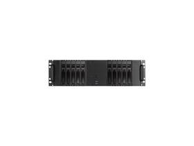 D-3100hb Istarusa Black Aluminum 3u Rackmount Compact 10x 3.5 Inch Bay Hotswap Micro