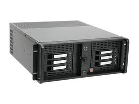 D-406-b6sa-silver-nd Istarusa Steel 4u Rackmount Server Case 6xsata Hot-swap 20 Inch