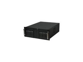 D-410-b10sa Istarusa Black Zinc-coated Steel 4u Rackmount 10-bay Stylish Storage