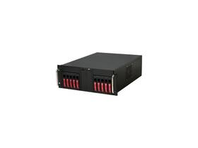 D-410-b10sa-red Istarusa Red Zinc-coated Steel 4u Rackmount Server Case