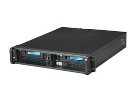 D200nd-2t7sa-bl Istarusa Blue Steel 2u Rackmount Compact Stylish Server Case Wit