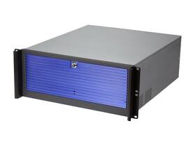 D416-3de1bl-bl Istarusa Black Aluminum / Steel 4u Rackmount Compact Stylish Serv