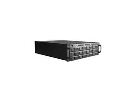 Dage312utl-nas Istarusa Black Steel 3u Rackmount Nas 12-bay 3.5 Inch Sata 6.0 Gb/