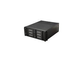 D400-6se-bk Istarusa Inc. 4u Rackmount Compact Stylish Server Chassis 6 External