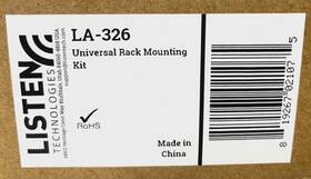 La-326 Listen Technologies 819267021075 Universal Rack Mounting Kit