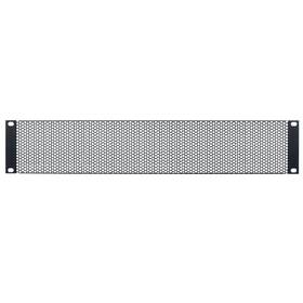 Lowell Manufacturing Lwsvpl1 Svpl-1 1u 18 Gauge Steel Rackmount Panel With Staggered Lar