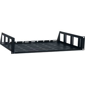 Lwusv214 Lowell Manufacturing Usv-214 2u Rack Utility Shelf With Vent 14 Inch Depth 50 Lbs