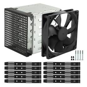 Lvoertuig 16933940616005 Hard Drive Cage Stainless Steel Rack Free Size Silver