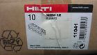 Mqv-12 Mav-12 Hilti New Strut Connector Box Of Electro Galvanized Thick Unistrut