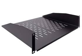 Navepoint 817880010025 Nib 2u Vented Shelf 14 Inch Deep Black Powder Coated