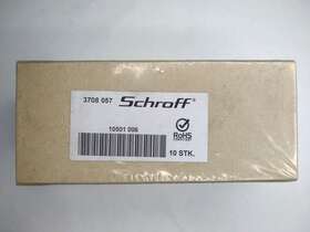 10501-006 Nvent Schroff 10 Aluminum One-piece 4u Front Handle 132 Mm Clear Finish