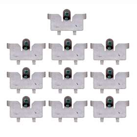 Panduit 074983019977 Grclamppg-x Pedestal Clamp Pre-galvanized With Ground Screw 10-pack