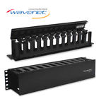 Pdh-ssw-1u Wavenet Plastic Duct Horizontal Cable Manager Single Sided Cover Rack