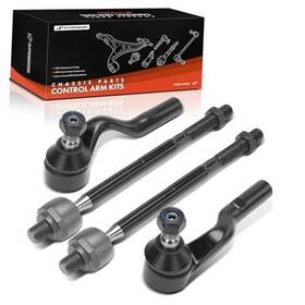 Premiumpartswhosale Apca10041 Set Of 4 Front Inner Outer Tie Rod End Kit Compatible With Mercedes-benz