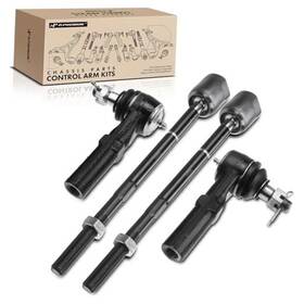 Apca1134 Premiumpartswhosale Set Of 4 Front Inner And Outer Tie Rod End Kit Compatible With Dodge Dakota