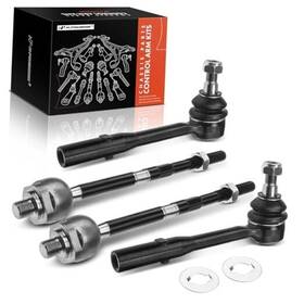Premiumpartswhosale Apca2047 Set Of 4 Front Inner And Outer Tie Rod End Kit Compatible With Mercedes-benz