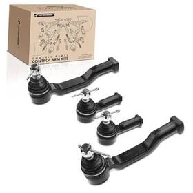 Apca2150 Premiumpartswhosale Set Of 4 Front Inner And Outer Tie Rod End Kit Compatible With Mazda B2000
