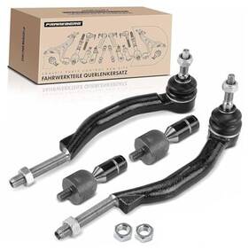 Premiumpartswhosale Apca6427 Set Of 4 Front Inner And Outer Tie Rod End Kit Compatible With Cadillac Sts