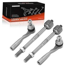 Premiumpartswhosale Apca6570 Set Of 4 Front Inner And Outer Tie Rod End Kit Compatible With Mercedes