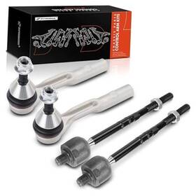Premiumpartswhosale Apca6575 Set Of 4 Front Inner And Outer Tie Rod End Kit Compatible With Mercedes-benz