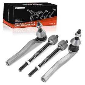 Premiumpartswhosale Apca6587 Set Of 4 Front Inner And Outer Tie Rod End Kit Compatible With Mercedes