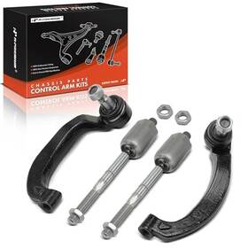 Premiumpartswhosale Apca6589 Set Of 4 Front Inner And Outer Tie Rod End Kit Compatible With Mercedes