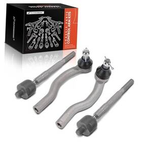 Premiumpartswhosale Apca6595 Set Of 4 Front Inner And Outer Tie Rod End Kit Compatible With Acura Mdx 2007