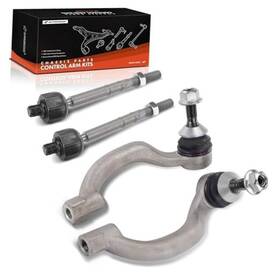 Premiumpartswhosale Apca6623 Set Of 4 Front Inner And Outer Tie Rod End Kit Compatible With Jaguar Xf 2009