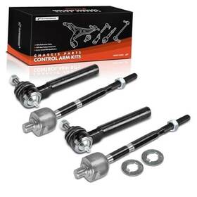 Premiumpartswhosale Apca7100 Set Of 4 Front Inner And Outer Tie Rod End Kit Compatible With Fiat 500 2012