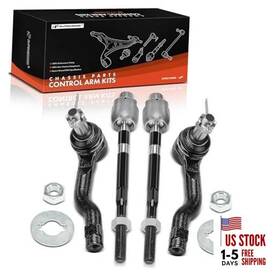 Premiumpartswhosale Apca7374 Set Of 4 Front Inner Outer Tie Rod End Kit Compatible With Infiniti Fx35