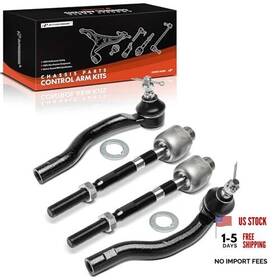 Premiumpartswhosale Apca9296 Set Of 4 Front Inner And Outer Tie Rod End Kit Compatible With Mazda Cx-9