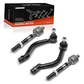 Premiumpartswhosale Apca9307 Set Of 4 Front Inner Outer Tie Rod End Kit Compatible With Kia Amanti 2007