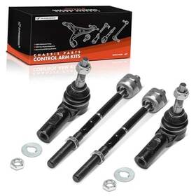 Apca9345 Premiumpartswhosale Set Of 4 Front Inner Outer Tie Rod End Kit Compatible With Dodge Durango