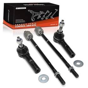 Premiumpartswhosale Apca9375 Set Of 4 Front Inner Outer Tie Rod End Kit Compatible With Dodge Durango