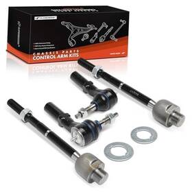 Premiumpartswhosale Apca9378 Set Of 4 Front Inner Outer Tie Rod End Kit Compatible With Dodge Durango