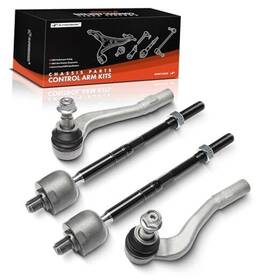 Apca9397 Premiumpartswhosale Set Of 4 Front Inner And Outer Tie Rod End Kit Compatible With Mercedes-benz